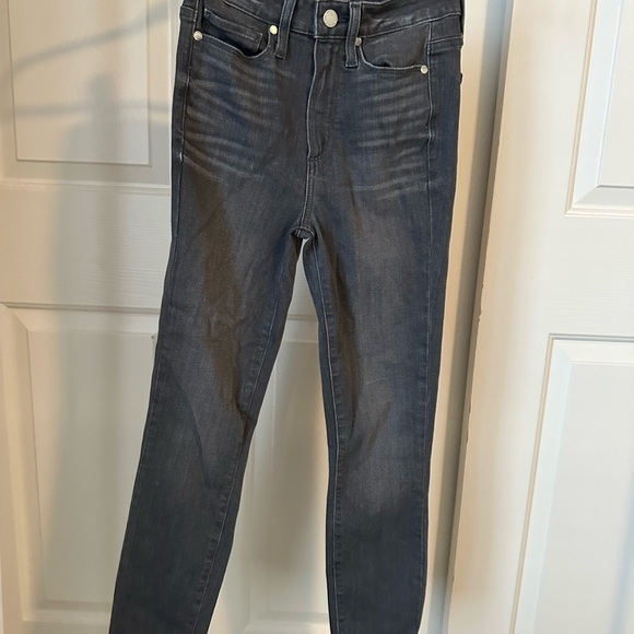 Women's Gray Paige Jeans - Picture 1 of 3